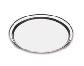 Kit 6 Bandejas Garçom Redonda Ø40cm em Inox Resistente Forma