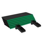 Kit 6 Bandejas Gondola FIT 40 Preto 6X 30x90 Pe Verde