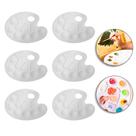 Kit 6 Bandejas Paleta Godê Para Pinturas Tinta Aquarela Escolar Artesanato