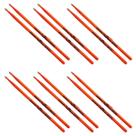 Kit 6 Baqueta 5a Laranja Luminosa Colors Fluorescente Kit 6 Baqueta 5a Laranja Luminosa Colors Fluorescente