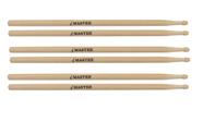 Kit 6 Baqueta Repique Ponta Oliva Master 410MM Novo Kit 6 Baqueta Repique Ponta Oliva Master 410MM Novo