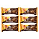 Kit 6 barra 15g proteina cappuccino classic 50g 3corações