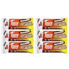 Kit 6 barra de proteina caramelo c flor de sal 9g proteina