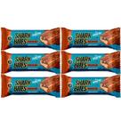 Kit 6 Barra Shark Bites 40g 11g Proteina Chocolate Shark Pro