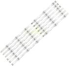 Kit 6 barras de led original samsung tv un50tu7000 un50tu7000g un50tu7000gxzd un50tu7020 un50tu7020g un50tu7020gxzd