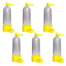 Kit 6 Bebedouros Caçula para Pássaros 100ml Tam. Médio Cores Kit 6 Bebedouros Caçula para Pássaros 100ml Tam. Médio Cores