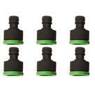 Kit 6 Bico para Torneira 3/4 e 1/2 Adaptador Mangueira Rosca para jardim e torneira de jardim