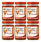 Kit 6 Bifinhos Carne Picanha 1kg Petisco Snack Cães Pet Dog