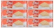 Kit 6 biscoito colombiano dux craker salted original 300g