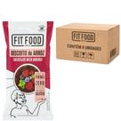Kit 6 Biscoito de Arroz Chocolate Meio Amargo FIT FOOD 60g