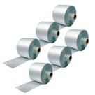 Kit 6 Bobina Picotada Fundo Estrela Platinum Bio P 30x40cm