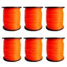KIT 6 Bobinas Fio Nylon Redondo Roçadeira 3mm 2kg - Sanre