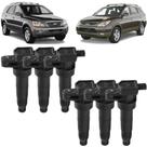 Kit 6 Bobinas Ignição 273013c000 Kia Sorento Santa Fé 3.5