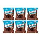 Kit 6 Bocadito 5g Proteina Chocolate Snack Saudavel 40g Shark Pro