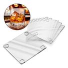 Kit 6 Bolacha Quadrado Suporte Porta Copo Mesa Apoio Bancada Bar Decoração Minimalista
