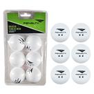 Kit 6 Bolas de Ping Pong Tênis de Mesa Penalty Oficial