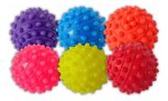 KIT 6 Bolas Para Fisioterapia Com Cravo Unidade Supermedy