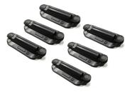 Kit 6 Borracha Dreno Direito Novo Uno Strada Original Fiat