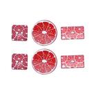 Kit 6 Botões Fruta - Graperfuit