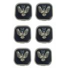 Kit 6 Botton Broche de Metal Espirito Santo Luz + Caixinha