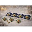 Kit 6 Botton Broche Sagrado Coração de Jesus + Caixinha