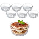 Kit 6 Bowl Taça Vidro Transparente Sobremesa Sorvete 250ml