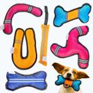 Kit 6 Brinquedo Pet Tecido Oxford Mordedor Pelucia Com Som Para Cães Kit 6 Brinquedo Pet Tecido Oxford Mordedor Pelucia Com Som Para Cães