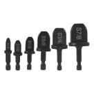 Kit 6 Brocas Alargador De Tubo Para Parafusadeira/furadeira