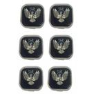 Kit 6 Broche Botton de Metal Espirito Santo Luz + Caixinha