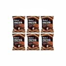 Kit 6 brownie protein sabor cappuccino zero 40g belive