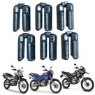 Kit 6 Bucha Coxim Coroa Borracha Xre 300 2009 2010 2011 2012 2013 2014 2015 2016 2017 2018 2019 2020