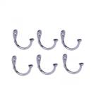 Kit 6 Cabides CL3180 Gancho Classic Ducon Metais Prata Kit 6 Cabides CL3180 Gancho Classic Ducon Metais Prata
