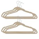 Kit 6 Cabides Veludo Antideslizante Para Roupas Delicadas 45cm - Tuut