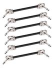 KIT 6 CABO P10 L X P10 L PEDAL OU PEDALEIRA 15 CM 90º