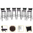 Kit 6 Cadeira Banquetas Bancos Para Cozinha Bar Balcão Bancada Area Lazer Gourmet Itagold