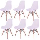 Kit 6 Cadeiras Charles Eames Eifell Furadinha