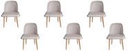 Kit 6 Cadeiras Vianney Para Sala Mesa de Jantar Moderna com Base de Ferro Tecido Bouclé Premium Bege Topii Moda Casa Kit 6 Cadeiras Vianney Para Sala Mesa de Jantar Moderna com Base de Ferro Tecido Bouclé Premium Bege Topii Moda Casa