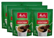 kit 6 Café Solúvel Granulado Tradicional Melitta Sachê 40g