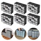 Kit 6 Caixa Organizador Gaveteiro Modulável 16 Gavetas