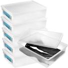 Kit 6 Caixa Organizadora Ordene Extra Grande Para Botas