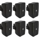 Kit 6 Caixa Som Ambiente Passiva Jbl Control Sa6 100w Preta Kit 6 Caixa Som Ambiente Passiva Jbl Control Sa6 100w Preta