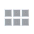 Kit 6 Caixas de Embutir JBL 6CO1Q Arandelas Quadradas
