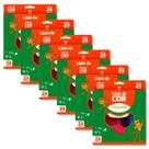 Kit 6 caixas de lápis de cor redondo Leo e Leo com 24 cores