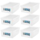 Kit 6 Caixas para Sapatos Tampas Ventiláveis Plástico Ordene Organizadores Empilháveis Calçados Kit 6 Caixas para Sapatos Tampas Ventiláveis Plástico Ordene Organizadores Empilháveis Calçados