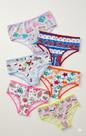 Kit 6 Calcinha Algodão Infantil Juvenil Estampadas Calçolinha do 6 ao 12