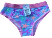 Kit/6 Calcinha Infantil Algodão Elástico Personalizado Estampada