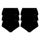 Kit 6 Calcinhas Clássica Altas Loba Lupo 40351-001 - Algodão