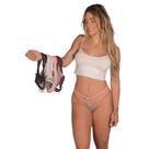 Kit 6 Calcinhas Fio Dental Algodão Feminina Rendada Lingerie Sensual Revenda - Calcinha Atacado Feminino Langerie Sexy com Renda Confortável Verão