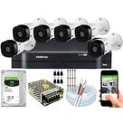 Kit 6 Câmeras 1220b Intelbras Hd 720p Dvr intelbras Full HD C/Hd 1tb Kit 6 Câmeras 1220b Intelbras Hd 720p Dvr intelbras Full HD C/Hd 1tb