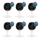 Kit 6 Câmeras Imx Wi-fi C/ Cartão De Memória 32gb Intelbras